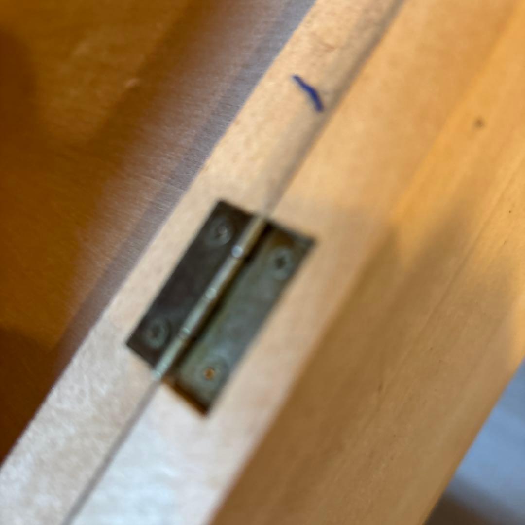 めったにない‼️美しい曲線の木製 ハート型天板 収納キャビネット