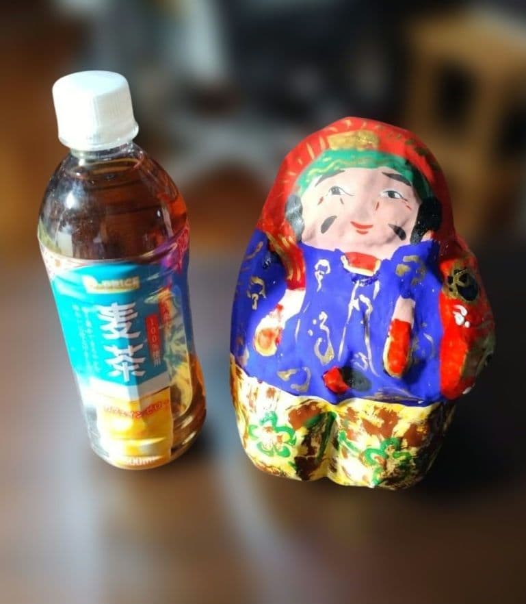 宮内フサ99歳　恵比寿さん　縁起物 高松張り子