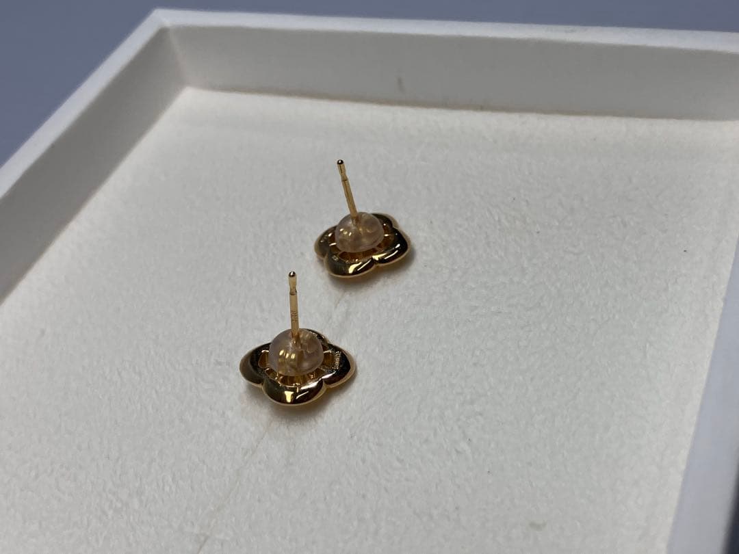 未使用！【SHNCA/シンカ】K18ピアス ラボクロウンダイヤモンド0.45ct