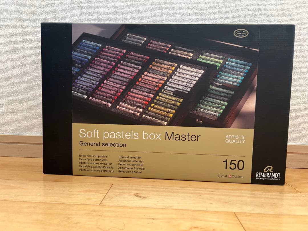 新品【REMBRANDT(レンブラント)】ソフトパステル150色 木箱セット