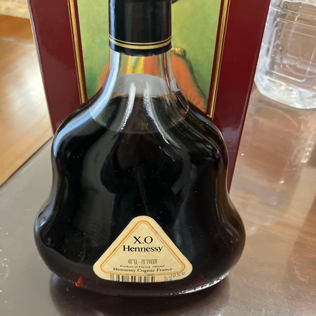 値下げHennessy XO コニャック 箱入り