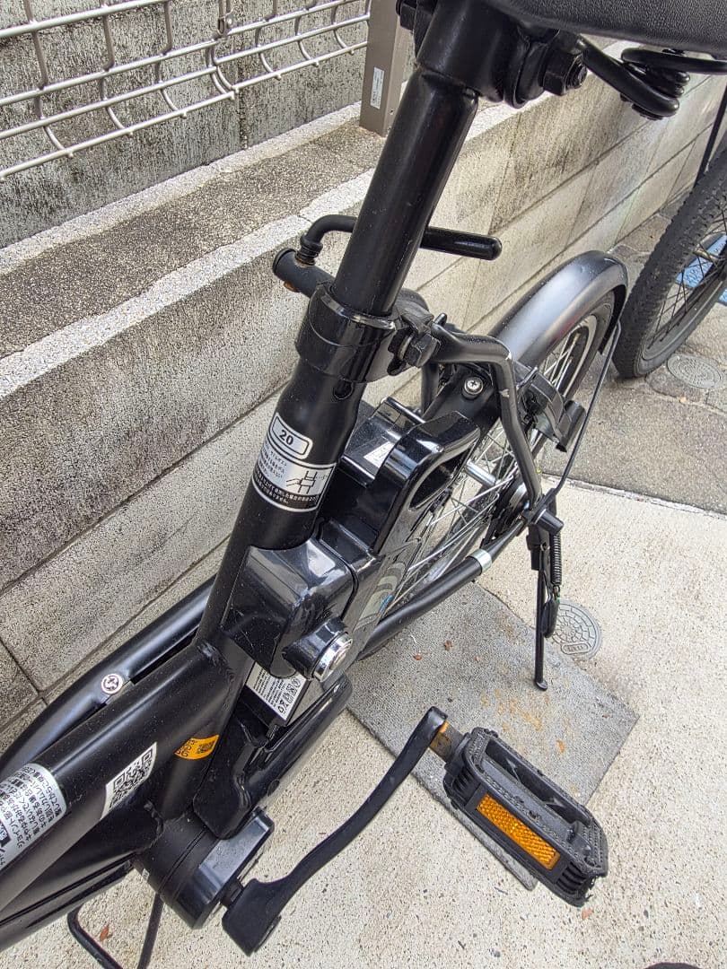 【新宿/中野/杉並】 PELTECH ペルテック 折りたたみ電動アシスト自転車