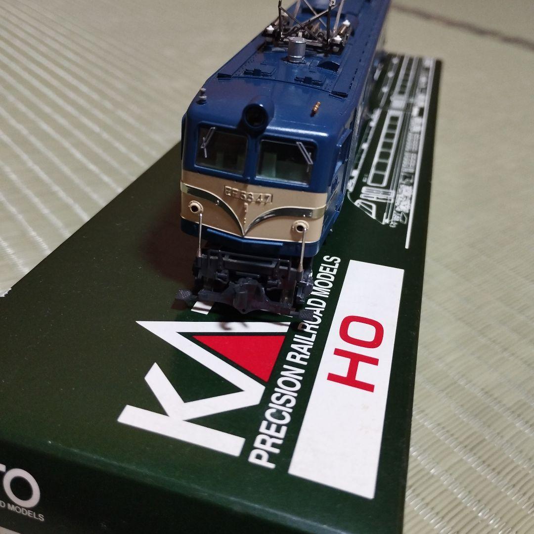 KATO　EF58　1-301 (大窓.ブルー) 　HOゲージ　 鉄道模型