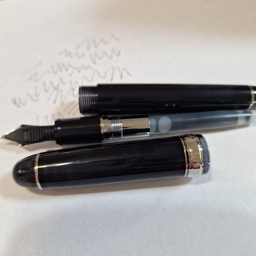 極細 センチュリーロジウム 万年筆