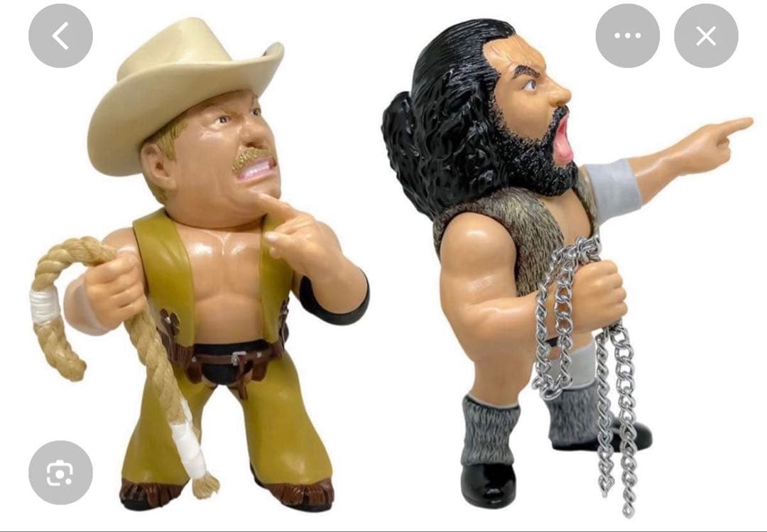 スタン・ハンセン & ブルーザー・ブロディ フィギュア16dソフビコレクション