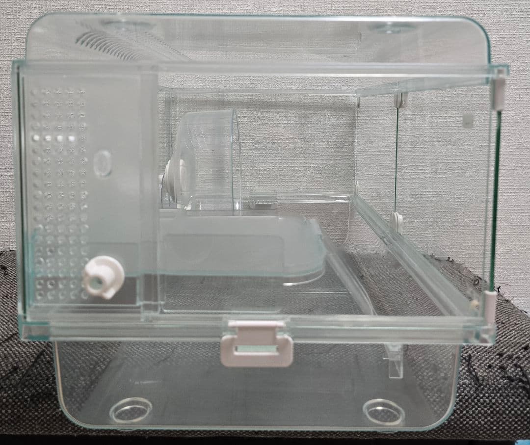 GEX グラスハーモニー600 ハムスターケージ ＋ 専用ステージ付き