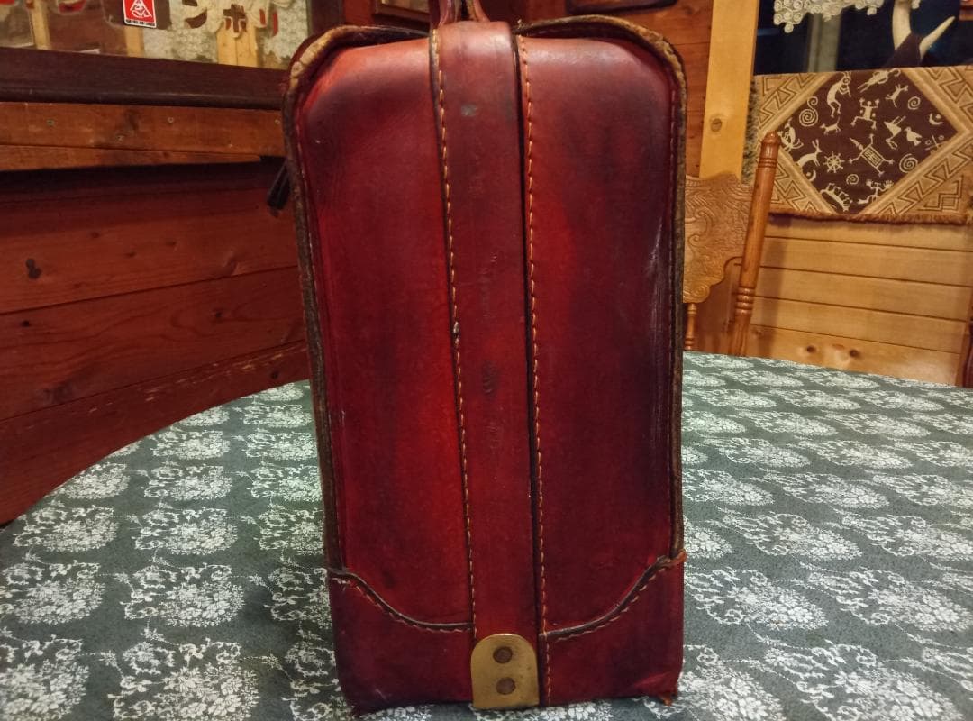 本革製ビンテージトランク