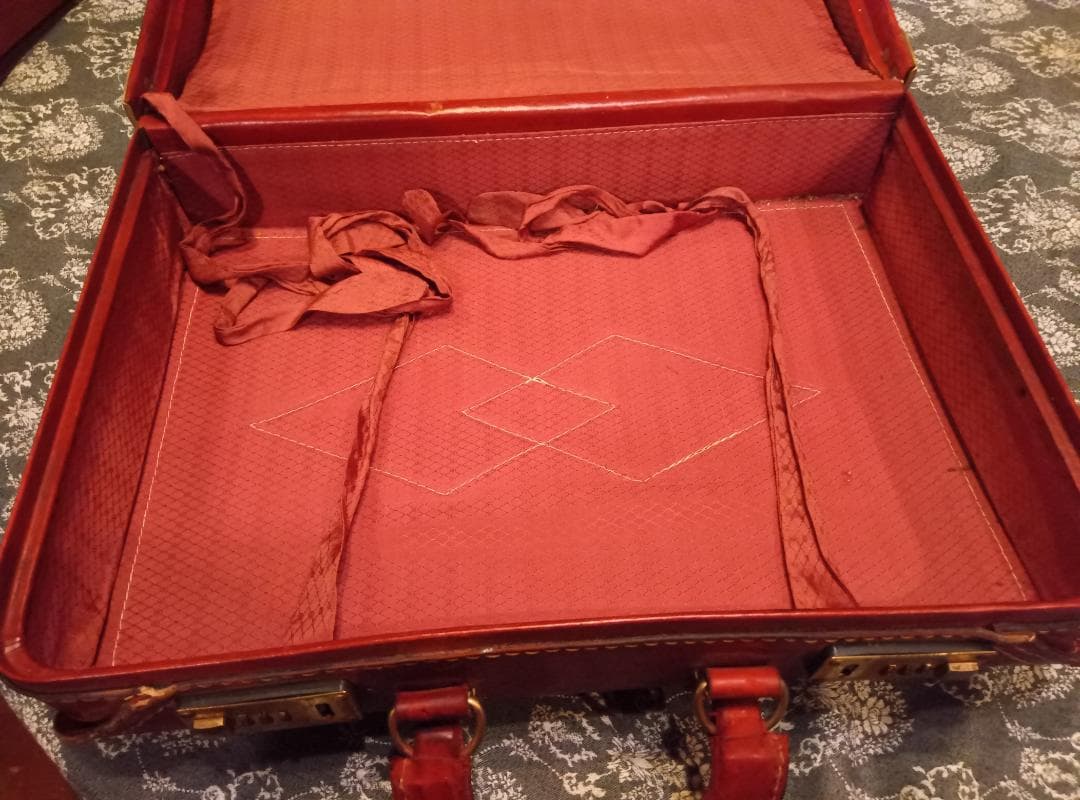 本革製ビンテージトランク