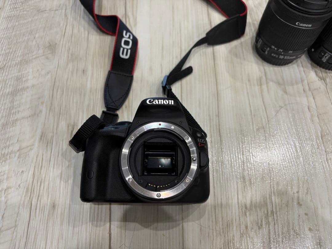 Canon EOSx7 デジタル一眼レフカメラ 2本レンズ80-300レンズ付き