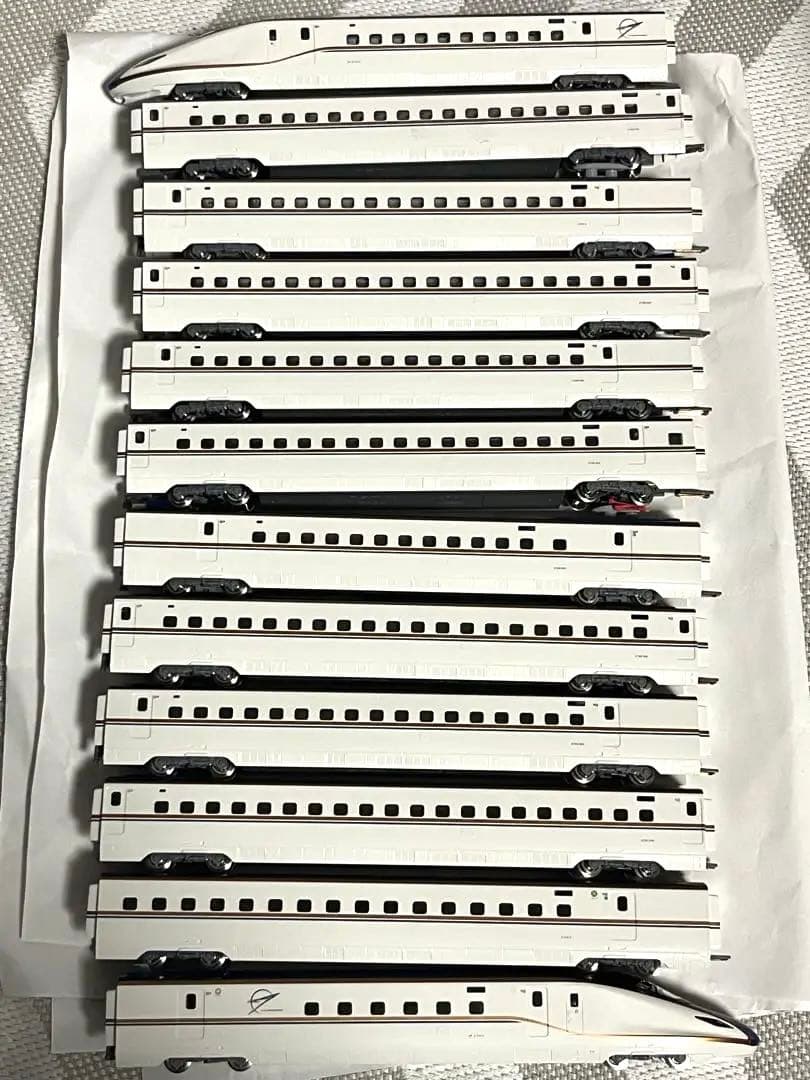 E7系北陸新幹線　12両　tomix ライト点灯内2両動力動作確認済