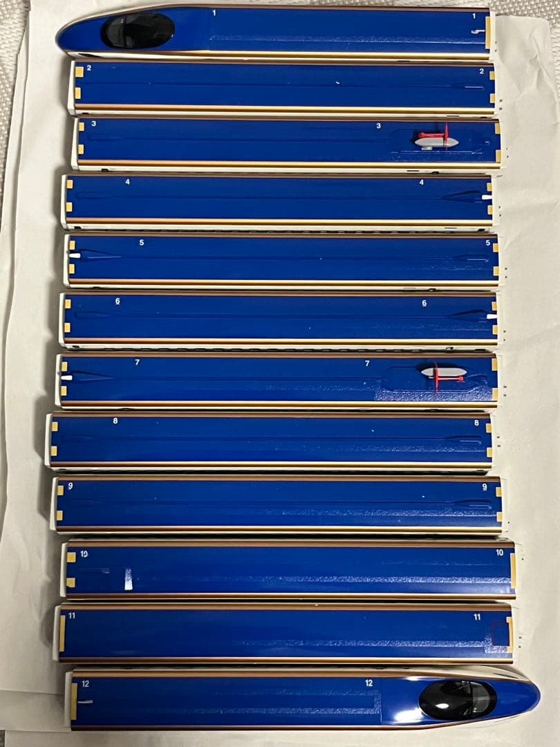 E7系北陸新幹線　12両　tomix ライト点灯内2両動力動作確認済