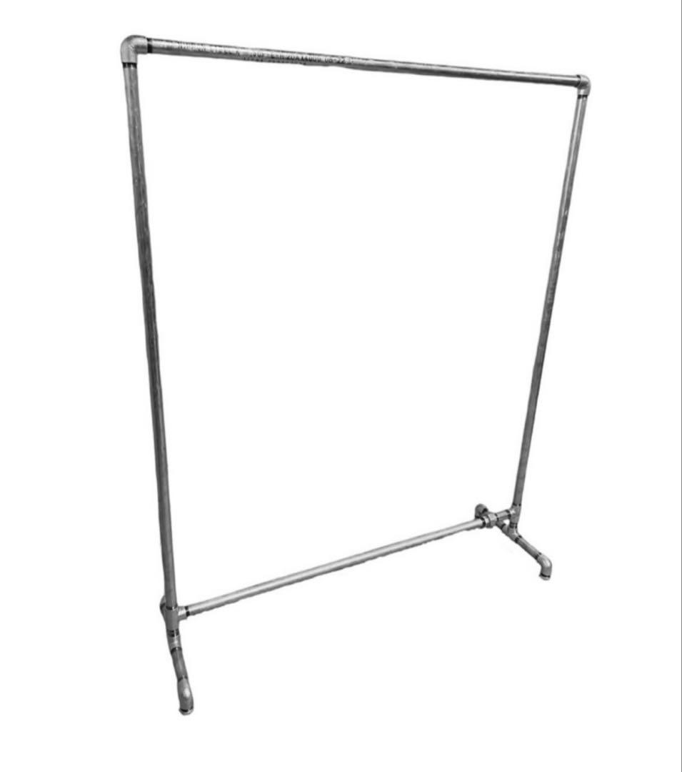 ハンガーラック　ハンドメイド　インダストリアル　ガス管