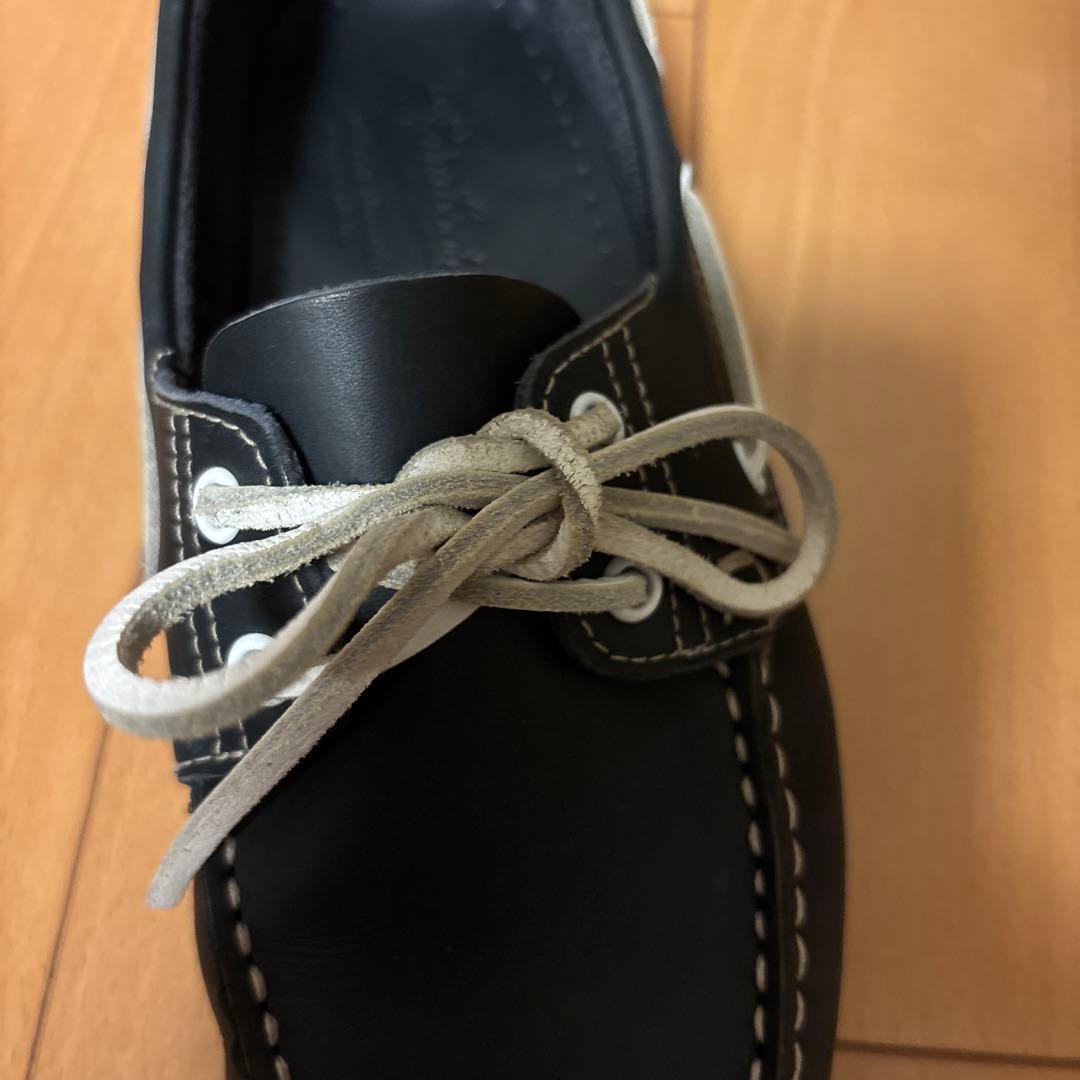 パラブーツBIRTH　MARINE（ネイビー）デッキシューズ