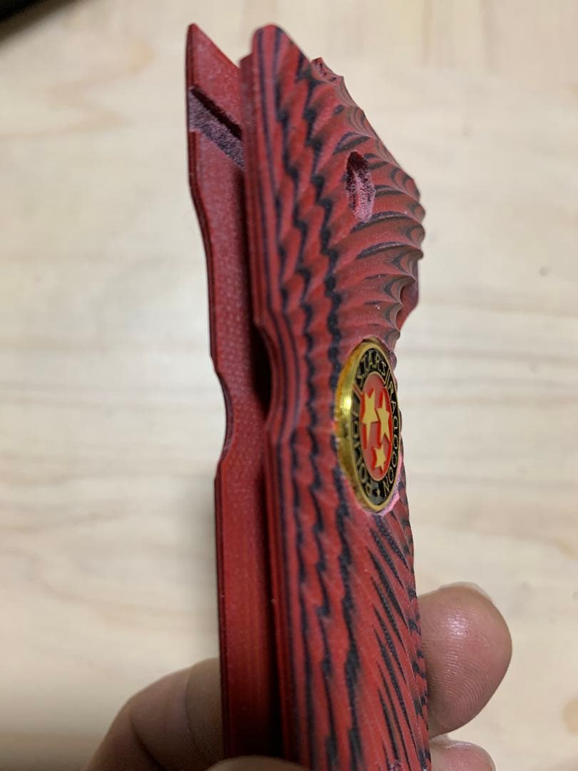 新品 ベレッタ M9 、M92F 、M9A1 G10素材グリップサムライエッジ風