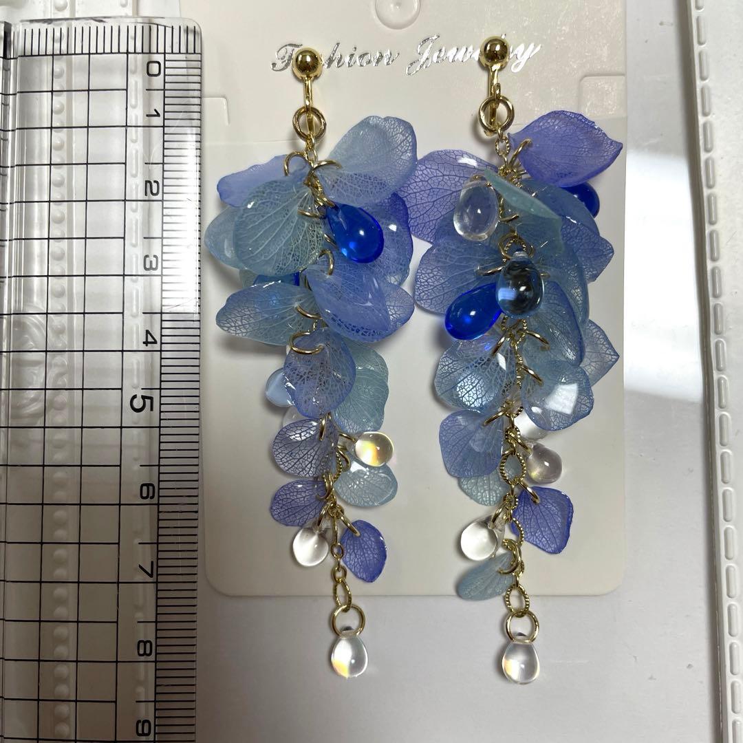 りん5ページ　ハンドメイドイヤリング4点