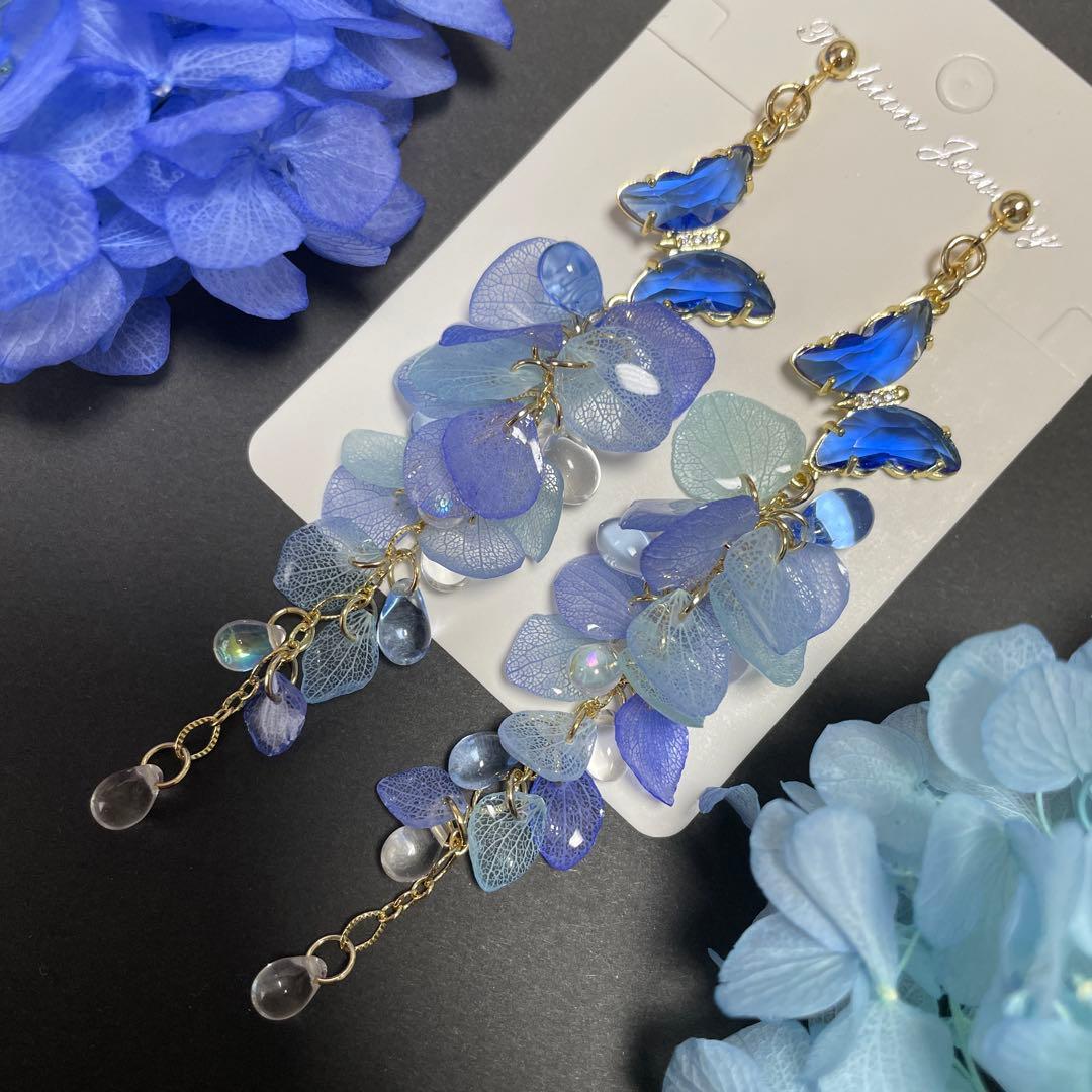 りん5ページ　ハンドメイドイヤリング4点