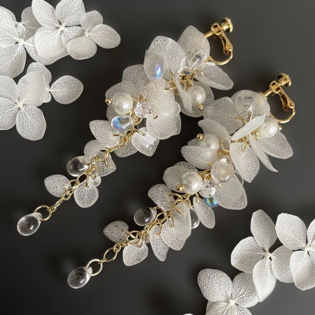 りん5ページ　ハンドメイドイヤリング4点