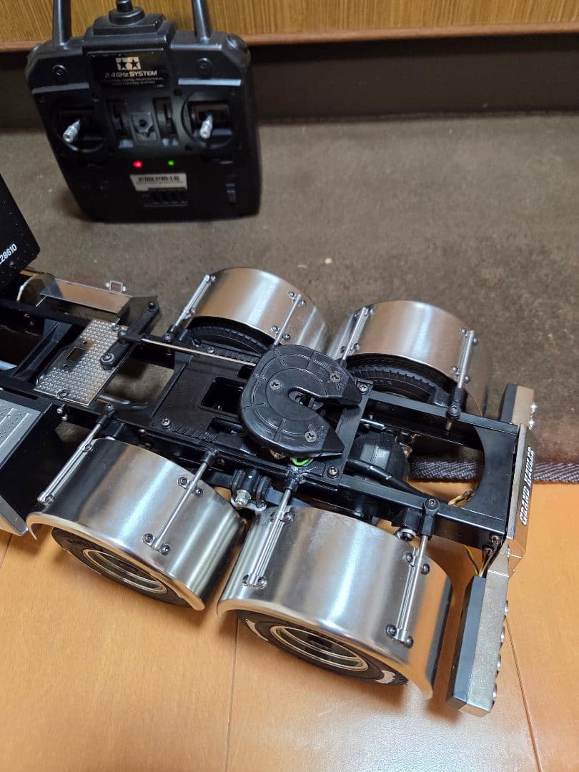 タミヤ1/14 　グランドハウラー　フルオペレーション