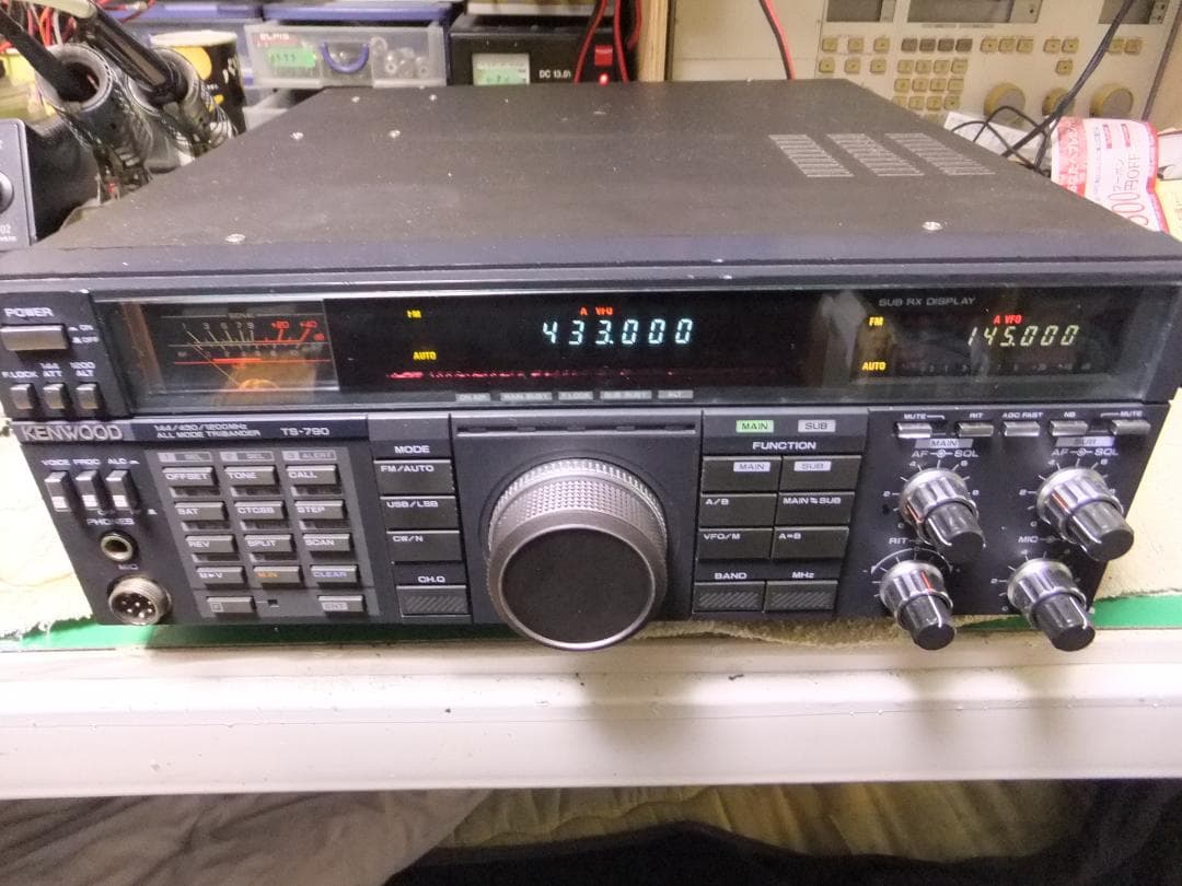 ☆ケンウッド　トリプルバンドオールモード機　TS-790S+UT-10（現状）