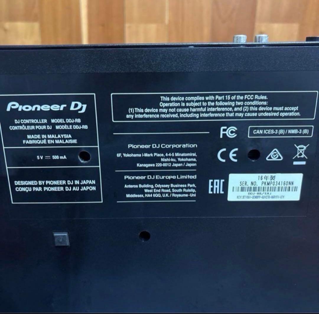 ロネルPioneer DJ DDJ-RB DJコントローラー