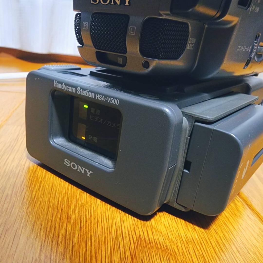 【動作確認済】SONY Hi8 高画質 ビデオカメラ CCD-TR3000 一式