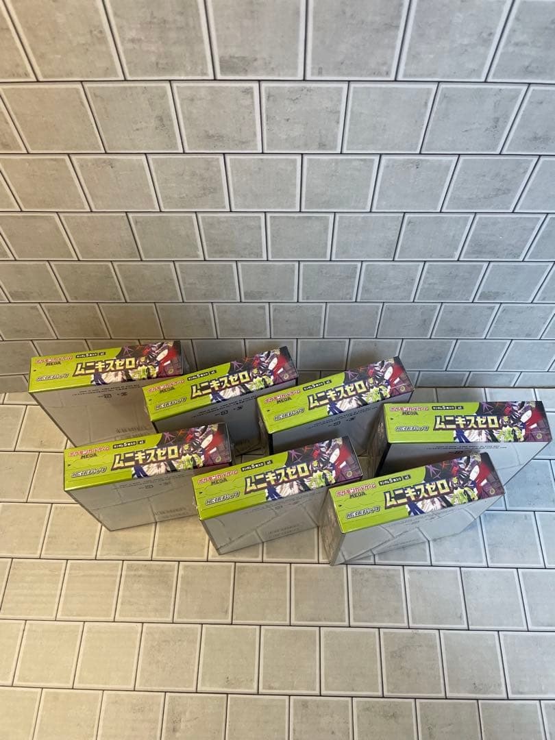 ポケモンカードゲーム ムニキスゼロ BOX未開封品シュリンク付き7個セット
