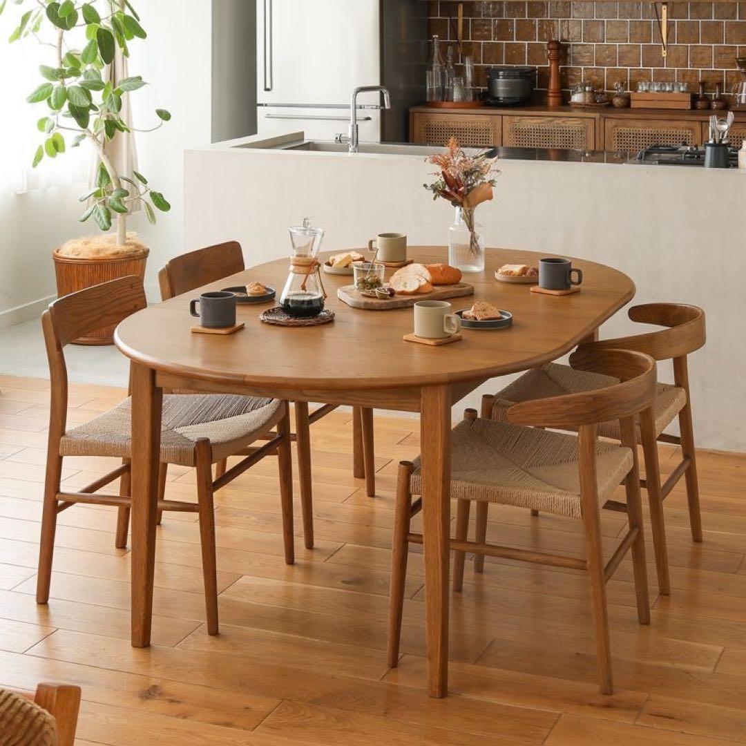 【定価13万3千円+脚2万】Re:CENO 大人気 伸長式ダイニングテーブル