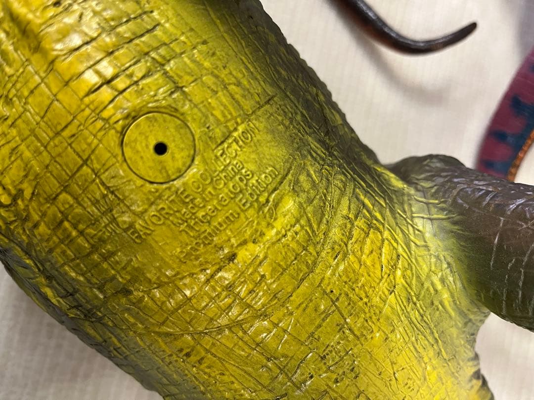 大型　7体フィギュア　恐竜　ワニ　ソフビ　【匿名配送】　フェバリットコレクション