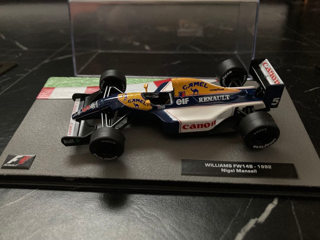 F1マシンコレクション ウィリアムズ　FW14B キャメル仕様　マンセル