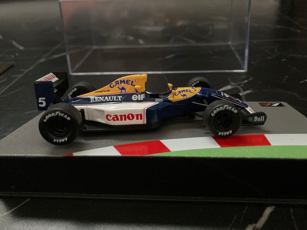F1マシンコレクション ウィリアムズ　FW14B キャメル仕様　マンセル