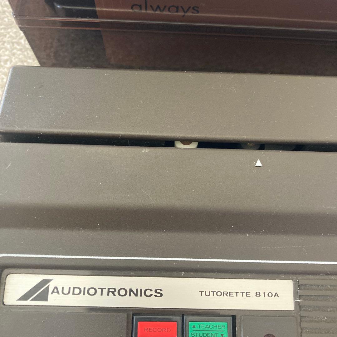 ★希少★AUDIO TRONICS TUTORETTE 810A 　英会話