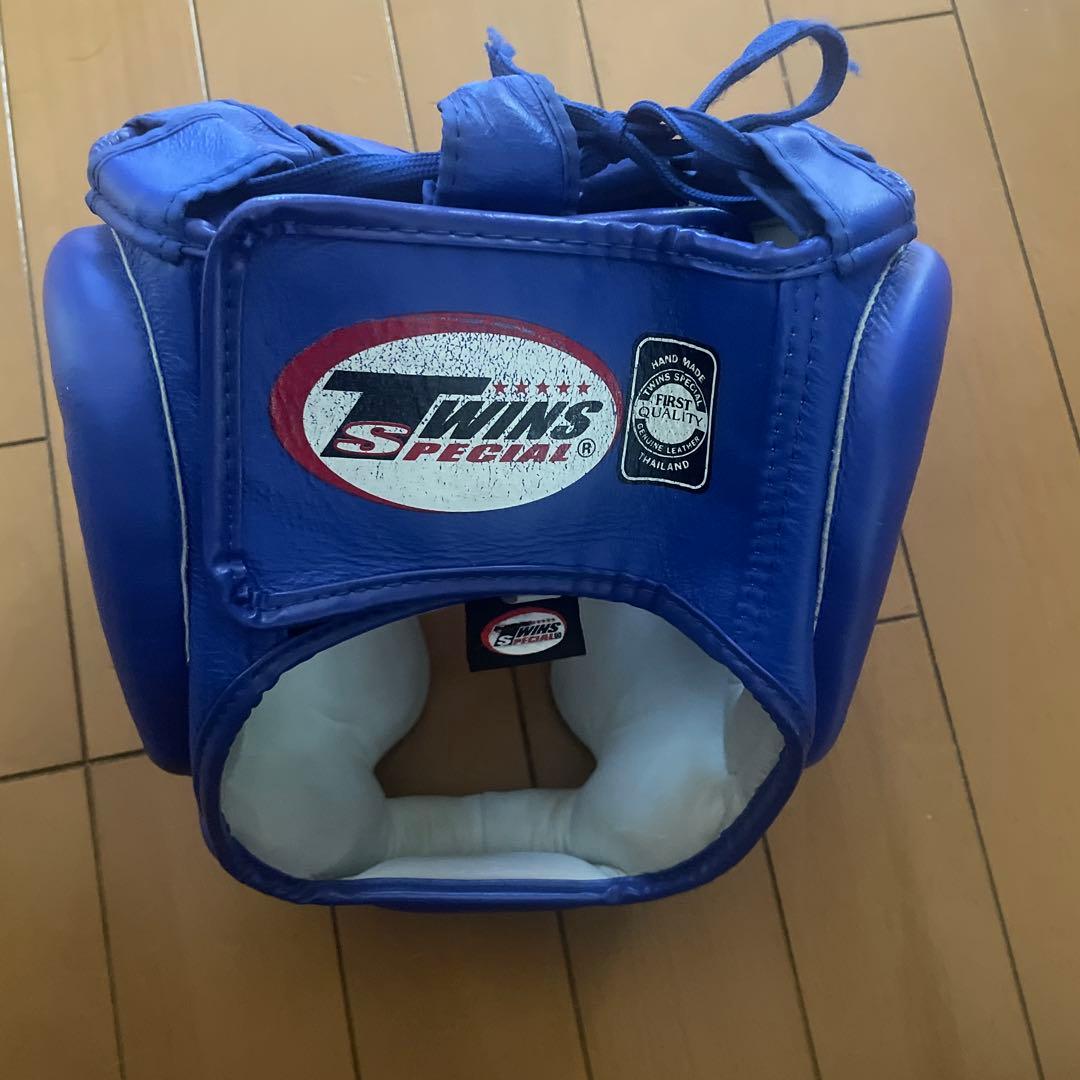 TWINS SPECIAL ヘッドギア 青Mサイズ