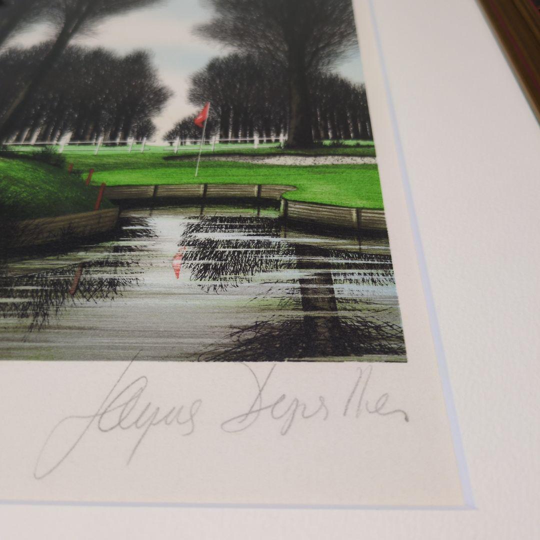 ジャック デペルト 新品・未使用 リトグラフ額付 版画 サイン・エディション有