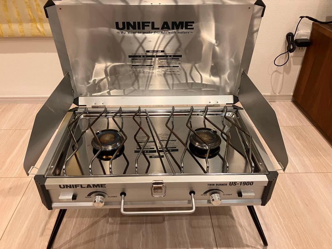 UNIFLAME ツインバーナー US-1900 ツーバーナー