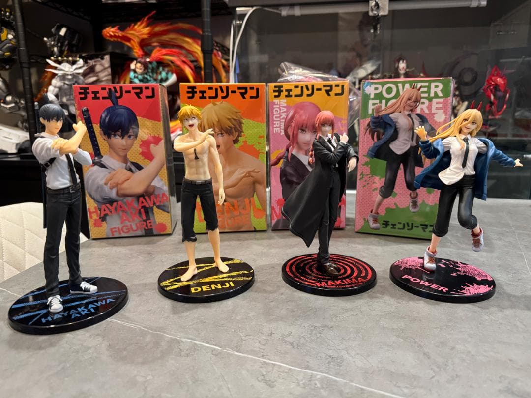 TAITO チェンソーマン フィギュア マキマ パワー アキ デンジ セット