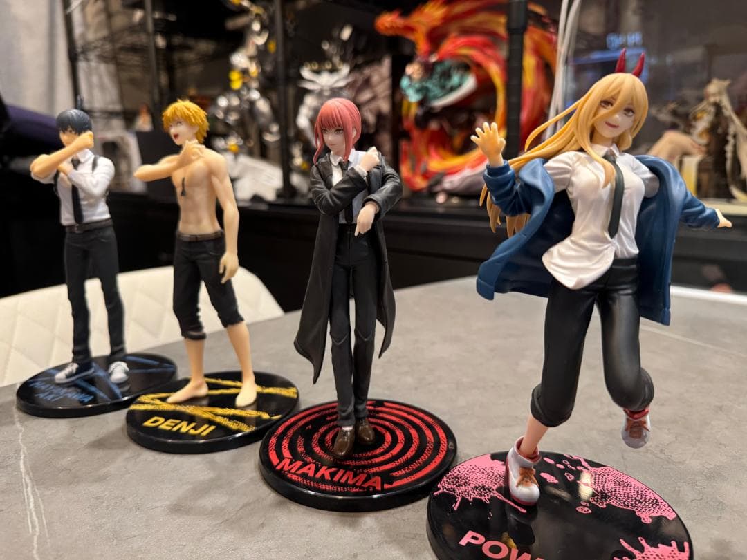 TAITO チェンソーマン フィギュア マキマ パワー アキ デンジ セット