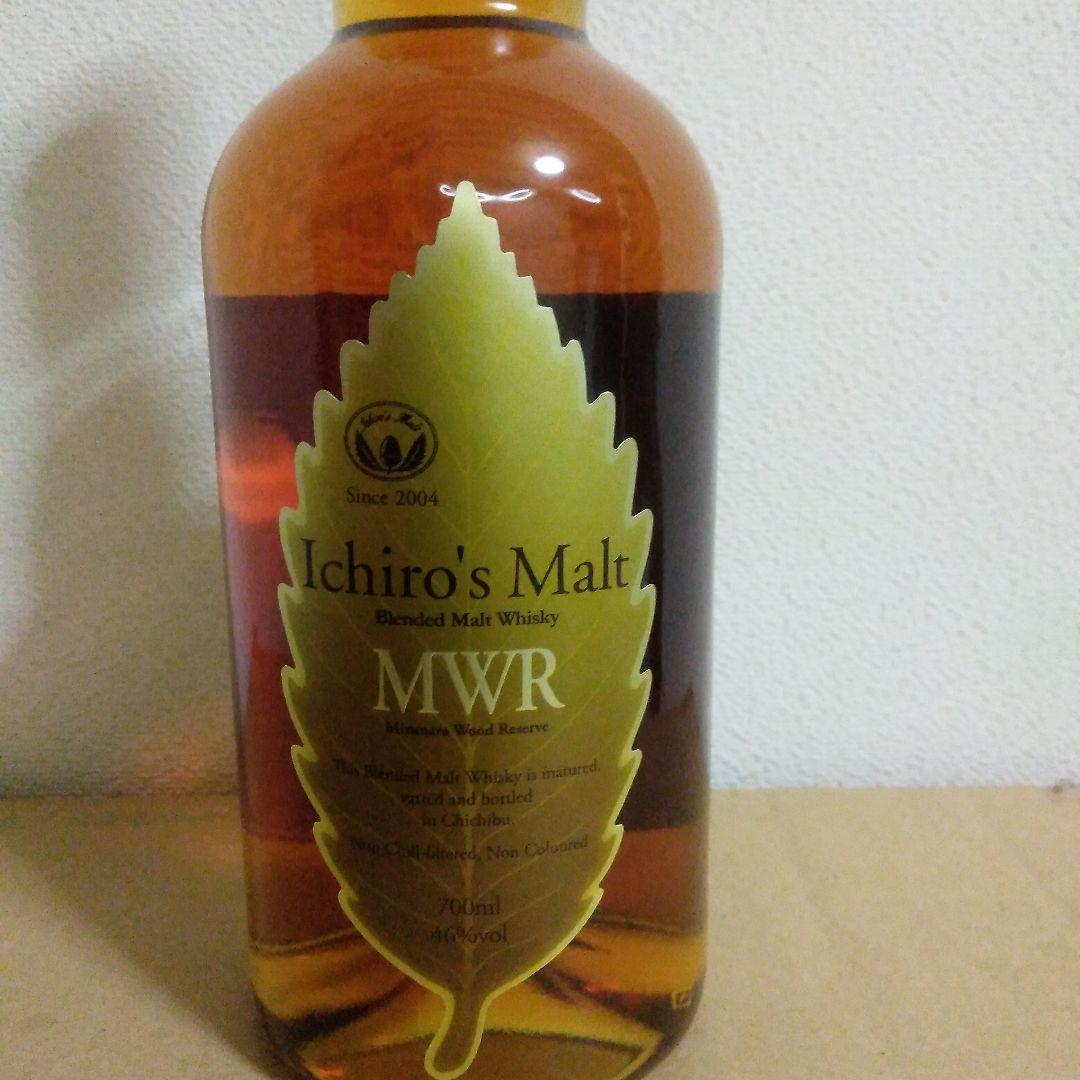 新品未開封　イチローズモルト 　ミズナラウッドリザーブ　700ml 送料込み