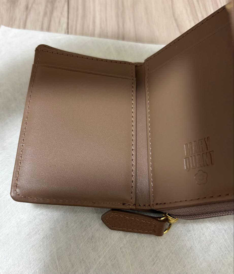 MARY QUANT ペインティングデイジー　ミニウォレット