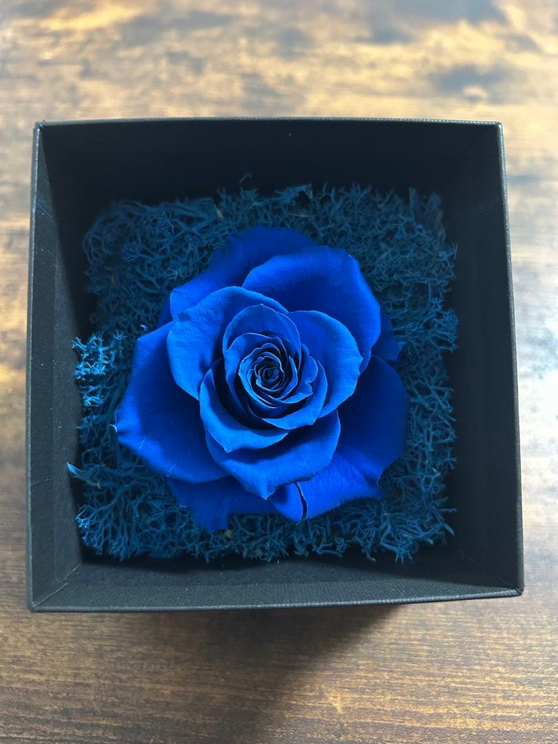 Ado 青薔薇 プリザーブドフラワー VIP特典