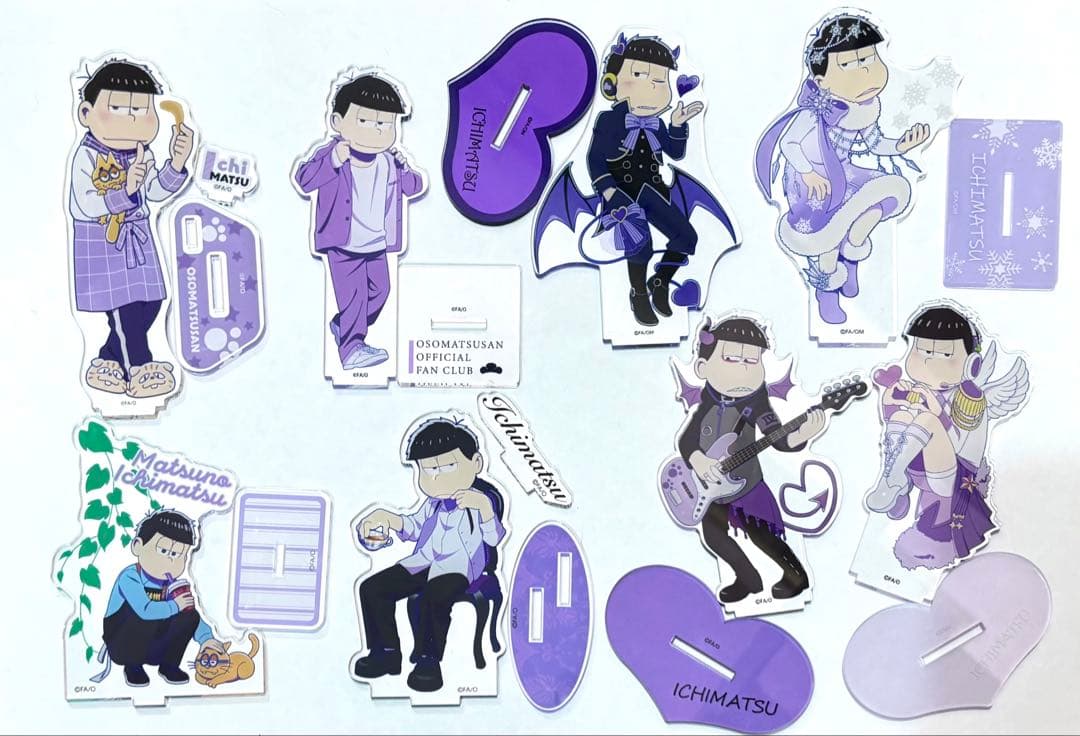 おそ松さん 松野一松 アクリルスタンド セット