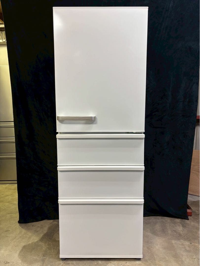 AQUA 4ドア冷蔵庫 AQR-36J(W) 2020年製 355L ホワイト