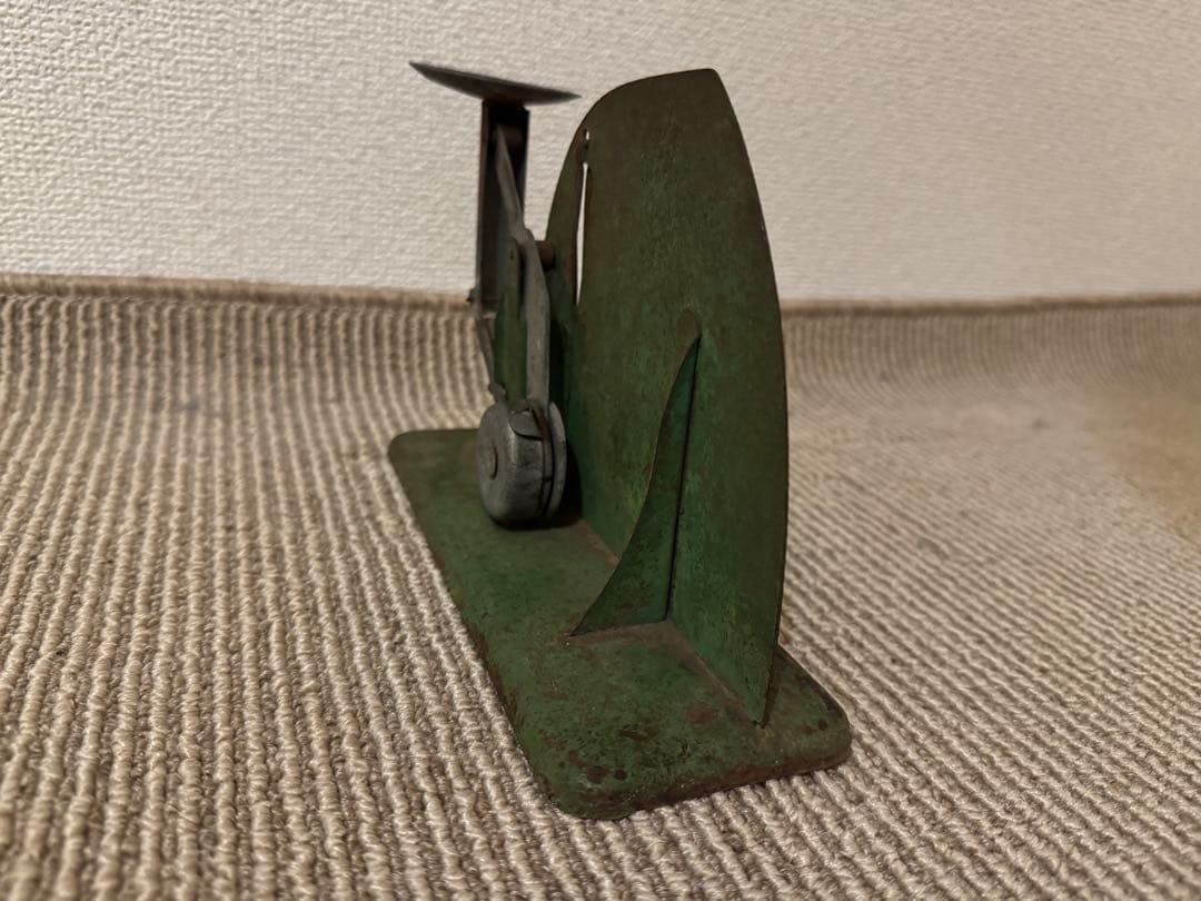 貴重　ヴィンテージ　エッグスケール　グリーン　インダストリアル