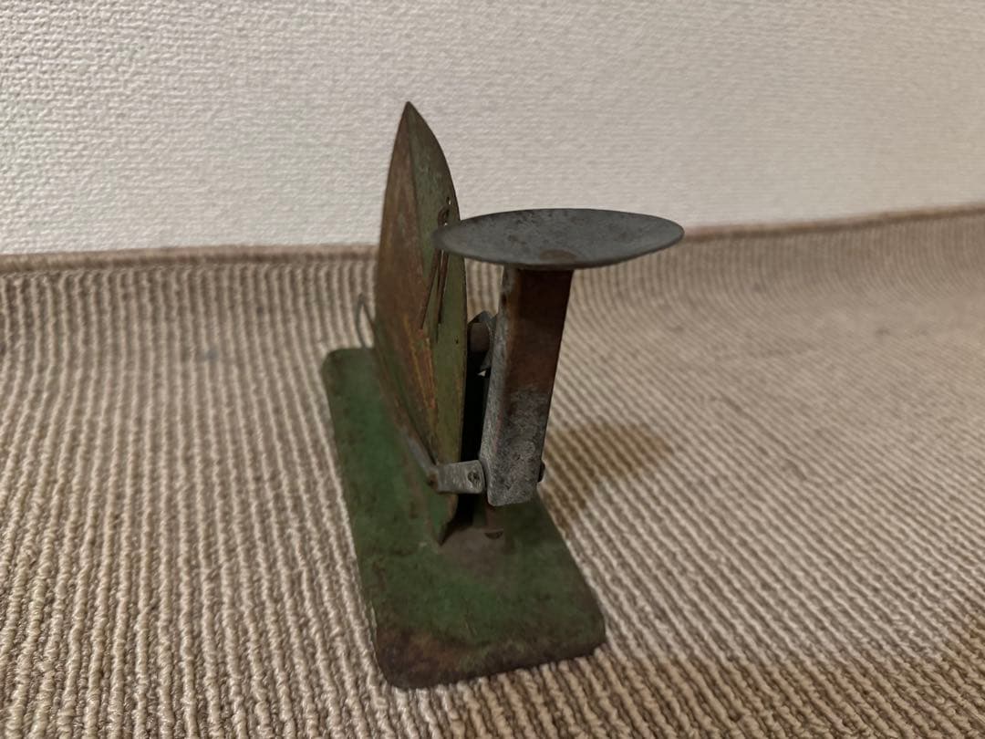 貴重　ヴィンテージ　エッグスケール　グリーン　インダストリアル