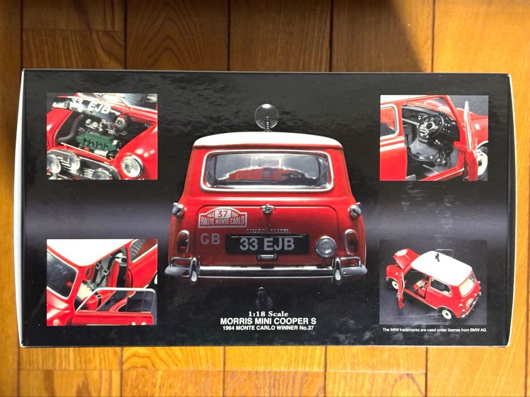 モーリスミニクーパー1275S 1964モンテカルロ優勝車(No.37)ミニカー