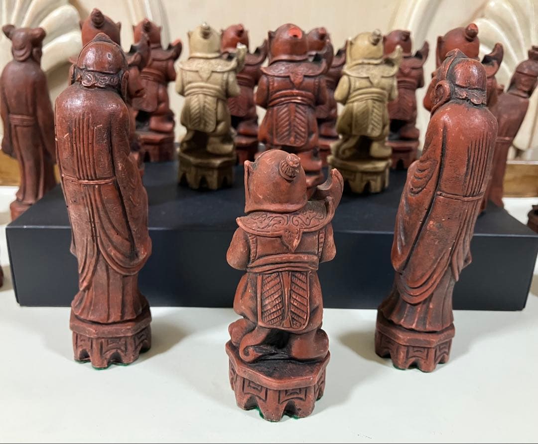 ヴィンテージ　中国の富の神　樹脂像　フィギュア　ゲーム用ピース？