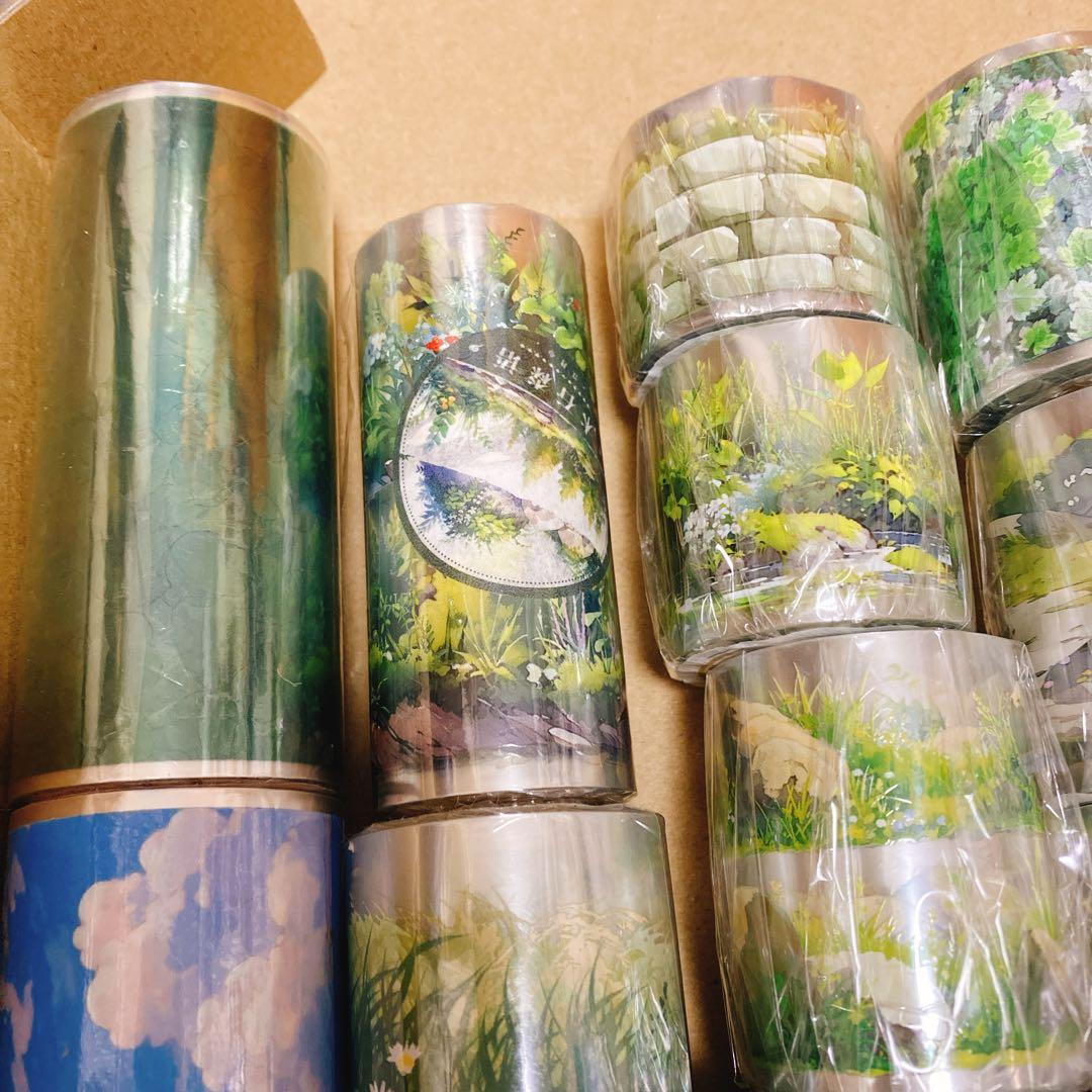 海外マスキングテープ巻売りまとめ売り 風景マスキングテープセット