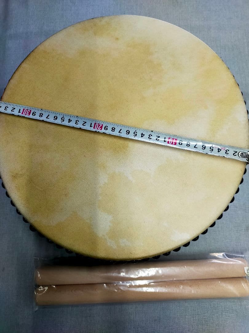 ✨️新品未使用　ZEN-ON　全音　平太鼓　1.1尺　☓　3寸　牛皮使用✨️