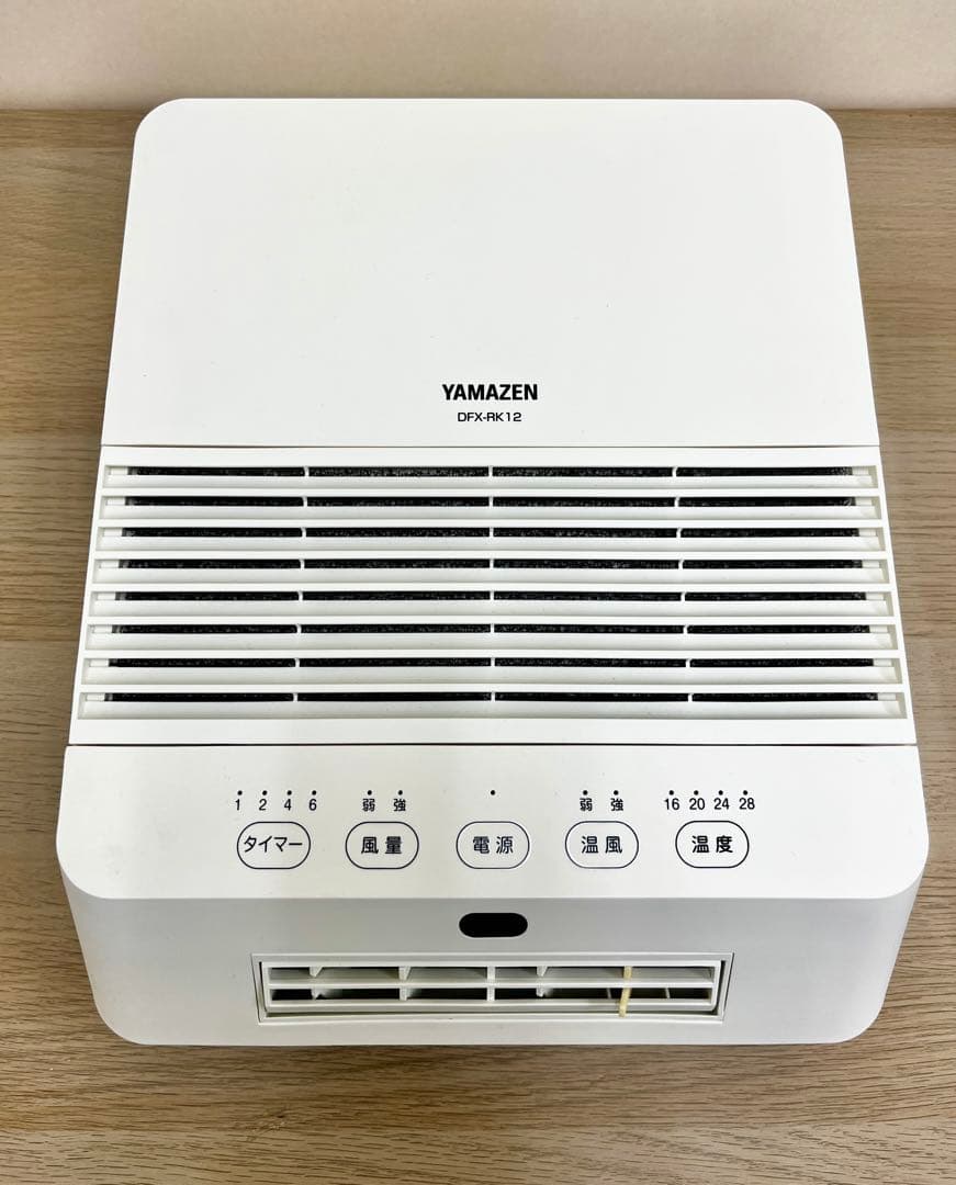 YAMAZEN セラミックファンヒーター DFX-RK 12 ホワイト