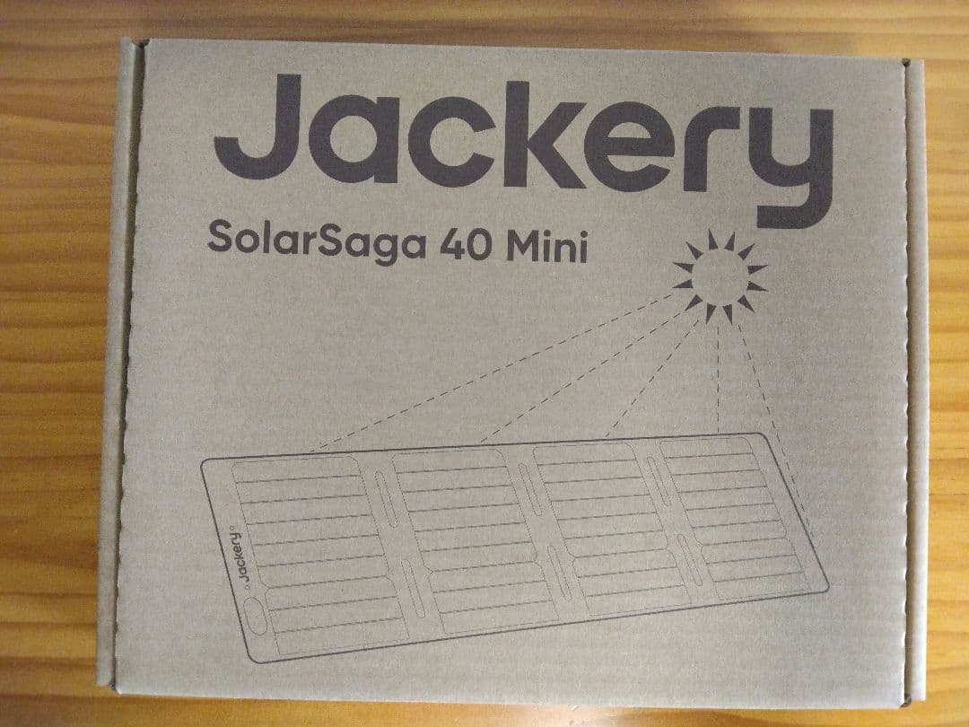Jackery SolarSaga 40 Mini ソーラーパネル　ジャクリ