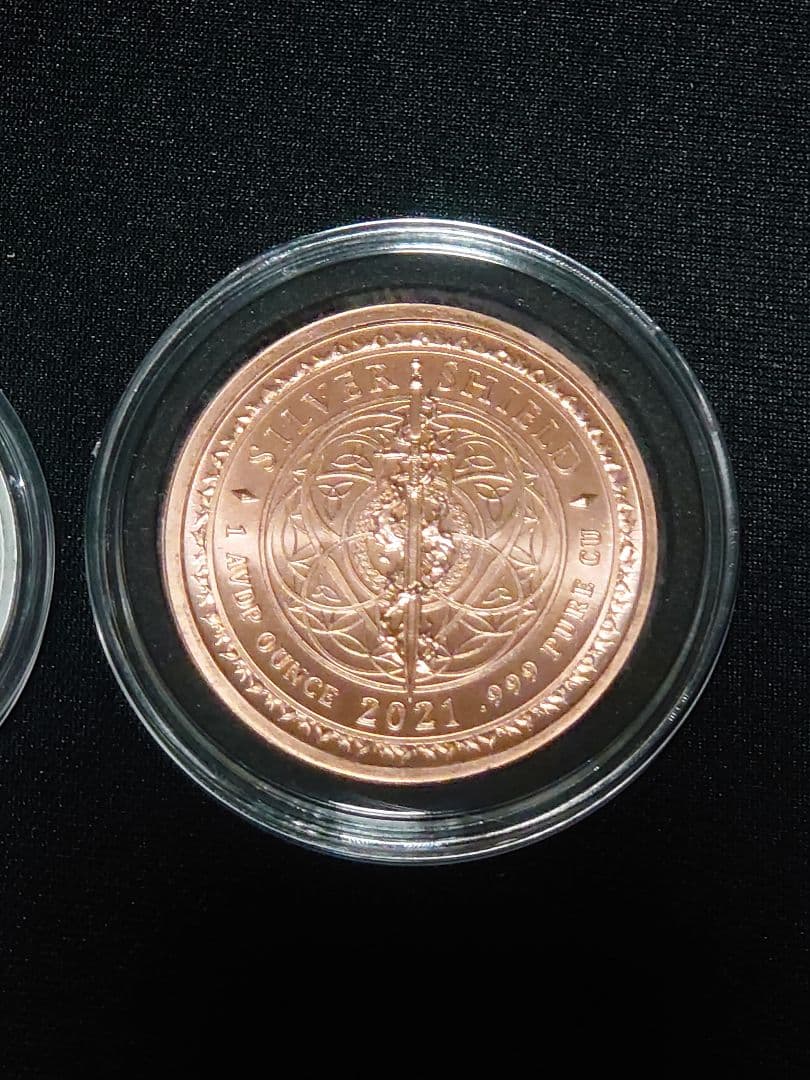 2022年 JUSTICE 正義の女神 1オンス銀貨銅貨セット